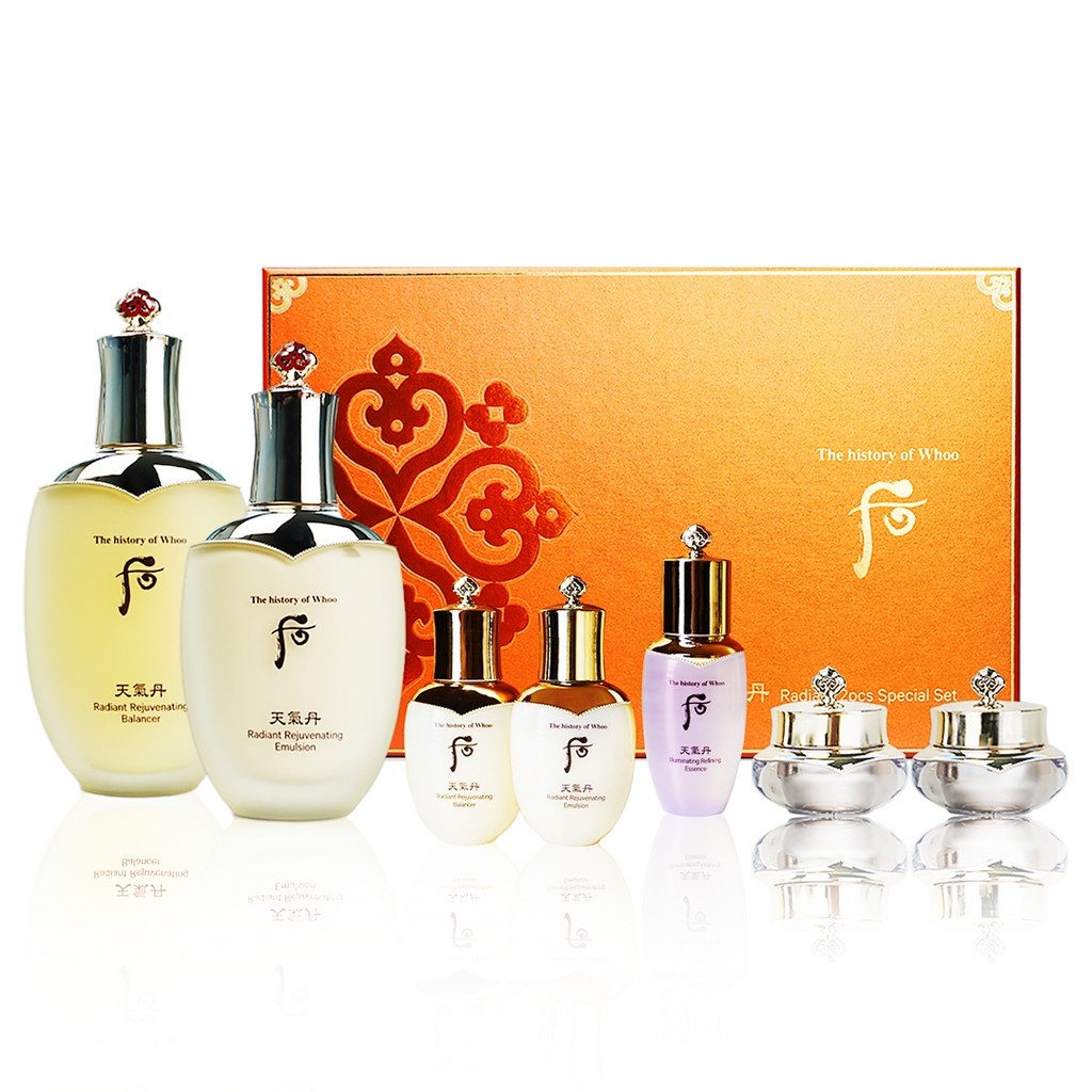 THE WHOO Cheongidan 5点セット The history of Whoo Cheongidan(天氣丹) Radiant Rejuvenating