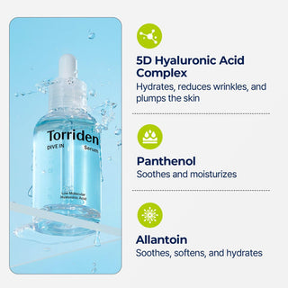 [Torriden] DIVE-IN Low Molecular Hyaluronic Acid Serum (50ml)