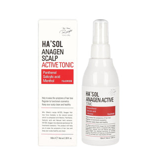 [HA'SOL] Anagen Scalp Tonic 100ml For Hair Loss and Scalp Care(From Korea)