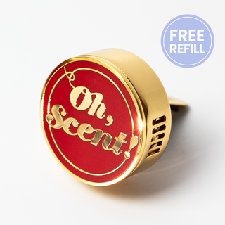 [OHSCENT] CAR FRESHENER RED + 1 free capsule