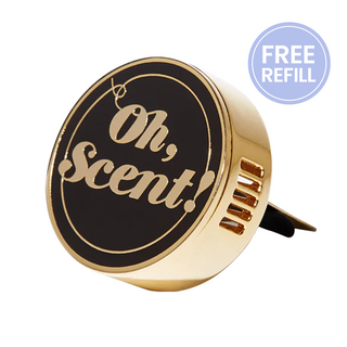 [OHSCENT] CAR FRESHENER BLACK + 1 free capsule