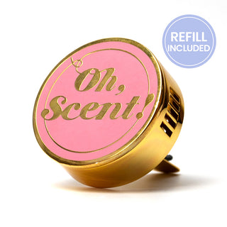 [OHSCENT] CAR FRESHENER PINK + 1 free capsule