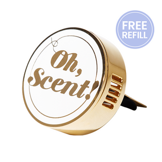 [OHSCENT] CAR FRESHENER WHITE + 1 free capsule